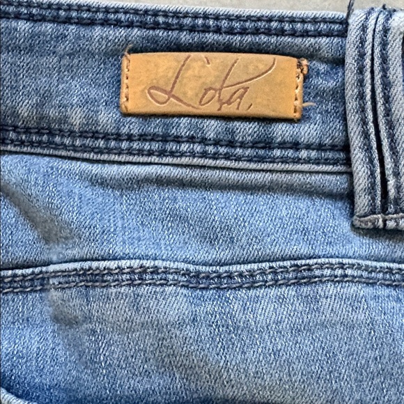 Lola jeans  denim  blue jeans  4-way stretch  skinny jeans  high rise  size 10 - Picture 10 of 15